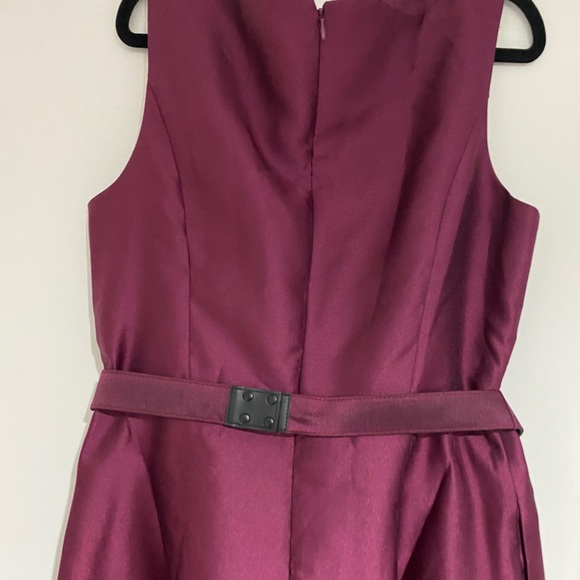 Be by CHETTA B Sleeveless Belted Evening Gown - Picture 3 of 6